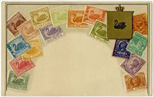 Postage Gallery: Stamp Card produced by Ottmar Zeihar - Western Australia