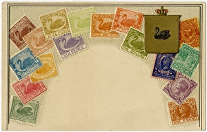 Stamp Card produced by Ottmar Zeihar - Western Australia Stamp Card produced by Ottmar Zeihar - Western Australia