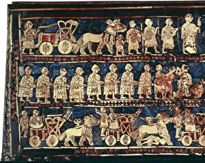 The Standard of Ur. 2600 -2400 BC. War panel