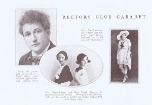 The stars of the Rectors Club Cabaret, London, 1922 The stars of the Rectors Club Cabaret, London, 1922