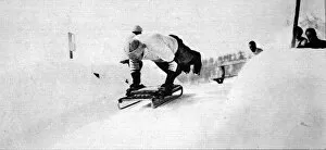 Machine Collection: At the Start of the Cresta Run, St. Moritz, 1912