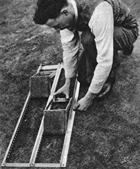 Starting blocks - 1948 Olympic Games Starting blocks - 1948 Olympic Games