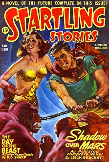 Startling Stories - Sci Fi Mag - Shadow Over Mars Startling Stories - Sci Fi Mag - Shadow Over Mars