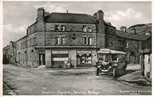 Station Square, Pateley Bridge, Yorkshire Station Square, Pateley Bridge, Yorkshire