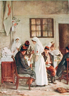 Stationary hospital at Poitiers, 1915 Stationary hospital at Poitiers, 1915