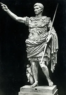 Sculptures Et Grands/リオペラ/ポスター statue-caesar-augustus-vatican