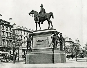 Statue of Duke of Wellington, Hyde Park Corner, London Statue of Duke of Wellington, Hyde Park Corner, London