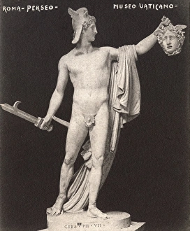 Statue of Perseus - The Vatican, Italy Statue of Perseus - The Vatican, Italy