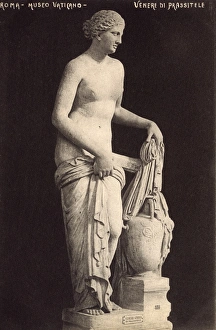 Statue by Praxiteles of Athens Statue by Praxiteles of Athens