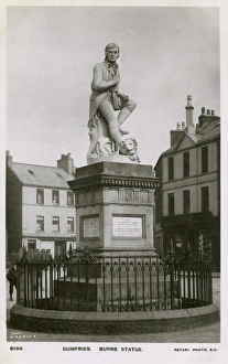 The Statue of Robert Burns, Dunfries The Statue of Robert Burns, Dunfries