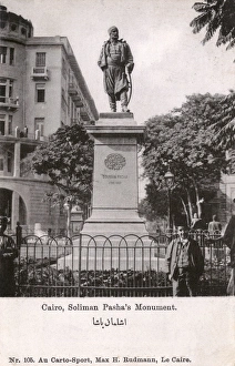 Statue of Soliman Pasha al-Faransawi at Cairo, Egypt Statue of Soliman Pasha al-Faransawi at Cairo, Egypt