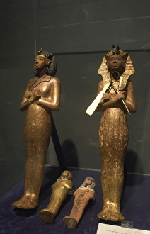 Statuettes from the tomb of Tutankhamun Statuettes from the tomb of Tutankhamun