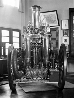 London Fire Brigade Museum Gallery: Steam pump fire appliance in a steam museum