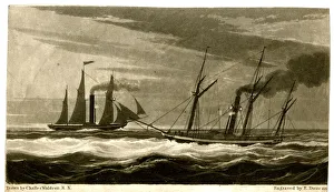 Steam ships at night with lights to the foremast head Steam ships at night with lights to the foremast head
