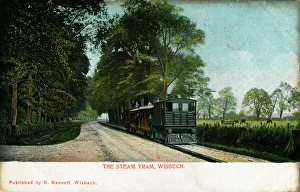 Steam Tram and Carriages, Wisbech, Cambridgeshire Steam Tram and Carriages, Wisbech, Cambridgeshire