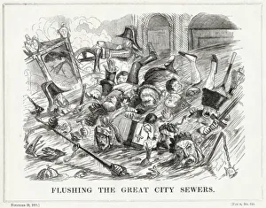 Stench of people been flushed away. Date: 1853 Stench of people been flushed away. Date: 1853