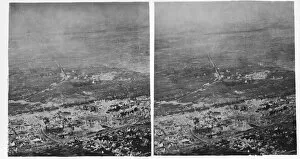 Belgium Collection: Stereoscopic Oblique Aerial Photography of Ypres and WW1?