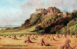 Stirling Castle from King's Knot, Stirling, Scotland Stirling Castle from King's Knot, Stirling, Scotland