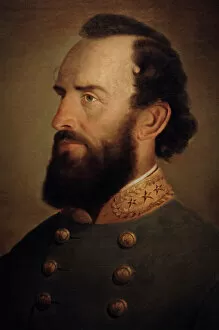 1864 Gallery: Stonewall Jackson (1824-1863). American military