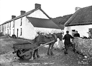 Straidkilly, Carnlough, A Quiet Chat Straidkilly, Carnlough, A Quiet Chat