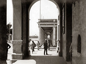 Stree arcade, Cienfuegos, Cuba, circa 1900 Stree arcade, Cienfuegos, Cuba, circa 1900
