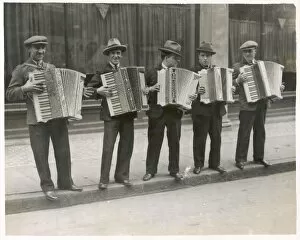 1931 Gallery: Street Accordionists