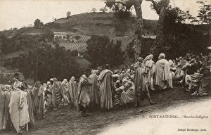 Street market, Fort National (Larbaa Nath Irathen), Algeria Street market, Fort National (Larbaa Nath Irathen), Algeria