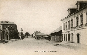 Street scene, Freetown, Sierra Leone, West Africa Street scene, Freetown, Sierra Leone, West Africa