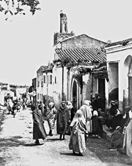 Tlemcen Collection: Street scene, Tlemcen, Algeria