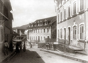 Street, St Pierre, Martinique, West Indies Street, St Pierre, Martinique, West Indies