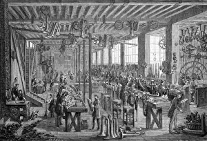 String and wind instrument manufacture, 1855 String and wind instrument manufacture, 1855