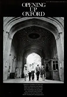 Prints of Students at Oxford University Date: 1968 Oxford Prints: Students at Oxford University Print, 1968