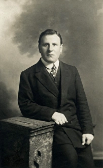 Studio photograph of a Belgian VAD patient Studio photograph of a Belgian VAD patient
