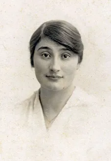 Studio portrait photograph of a young woman Studio portrait photograph of a young woman