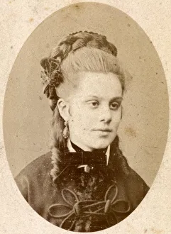 Studio portrait of a young woman, Francesca Sullivan, Italy Studio portrait of a young woman, Francesca Sullivan, Italy