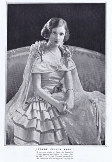 A study of the actress June in Little Nellie Kelly A study of the actress June in Little Nellie Kelly