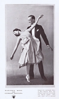 A study of the celebrated exhibition dancers Moss and Fontan A study of the celebrated exhibition dancers Moss and Fontan