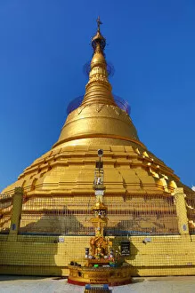 Images Dated 29th January 2016: Stupa of Botahtaung Pagoda, Yangon, Myanmar