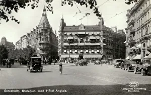 Stureplan and Hotel Anglais, Stockholm, Sweden Stureplan and Hotel Anglais, Stockholm, Sweden