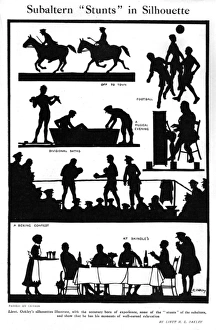 Subaltern Stunts in Silhouette by H. L. Oakley Subaltern Stunts in Silhouette by H. L. Oakley