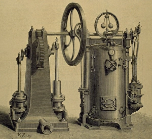 Submerged pump pistons. Supply cities. Engraved by Decreef Submerged pump pistons. Supply cities. Engraved by Decreef