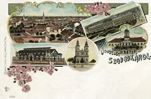 Subotica, Serbia - early souvenir postcard Subotica, Serbia - early souvenir postcard