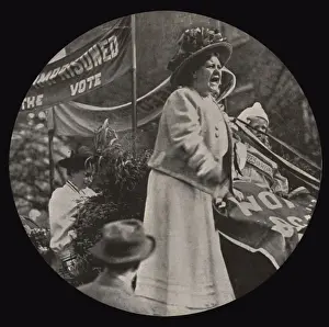 Suffragettes In Action Prints: Suffragette Flora Drummond