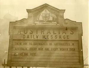 Suffragette movement: Australia's message Suffragette movement: Australia's message
