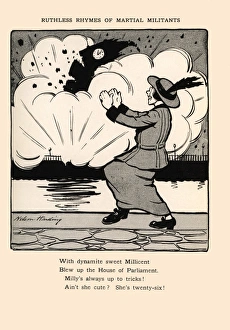 Written Gallery: Suffragette Ruthless Rhymes of Martial Militants