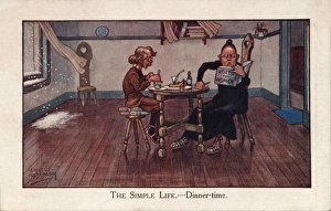 Suffragette, Simple Life - Dinner-Time Suffragette, Simple Life - Dinner-Time