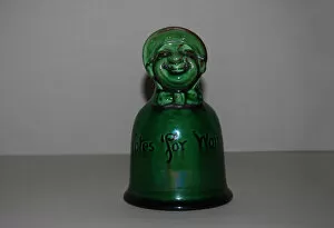 Images Dated 17th October 2013: Suffragette Votes for Women Bell Ceramic