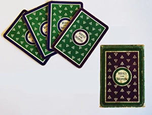Suffragette Votes for Women Playing Cards Suffragette Votes for Women Playing Cards