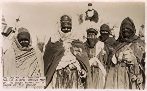 Sultan of Tuareg Veiled people of Hoggar Mountains, Algeria Sultan of Tuareg Veiled people of Hoggar Mountains, Algeria