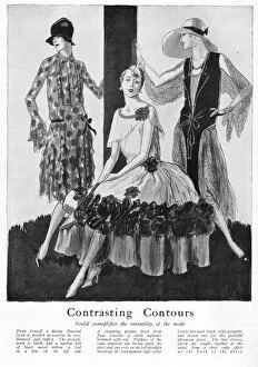 Frocks Gallery: Three Summer gowns from Paris 1927